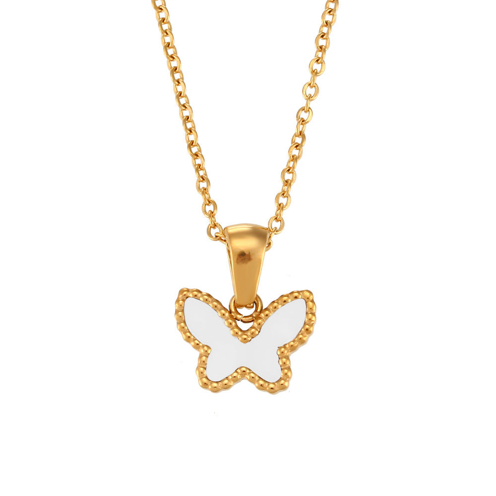 Acrylic Butterfly Pendant Jewelry Women